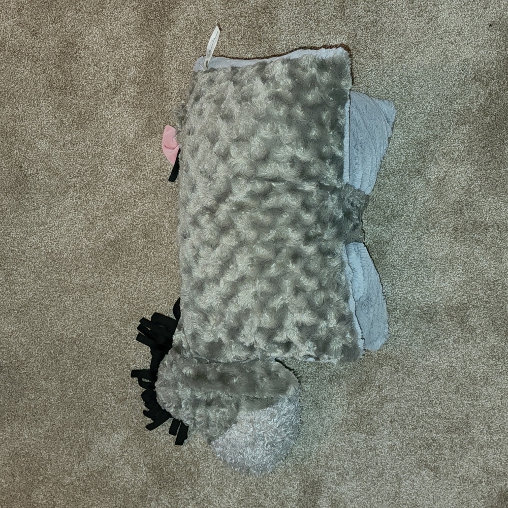 Disney Eeyore plush toy that folds into a pillow
